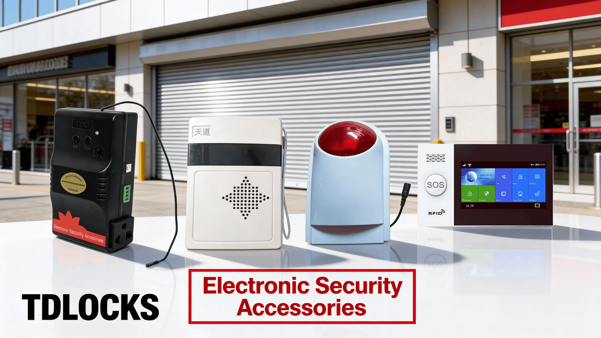 Accesorios de Seguridad Electrónica